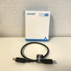 【新品未使用】Anker USB-C & USB-C 0.3 ケーブル