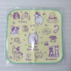 【新品未使用】ペットパラダイスクリエイティブヨーコ ミニハンカチ 犬 ドッグ
