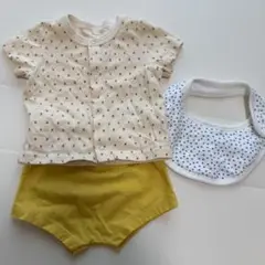 プチバトー　6m ベビー2点セット