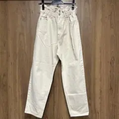 WEGO ベージュ ロングパンツ ストレートパンツ