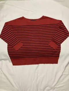 SHIPS ボーダー長袖Tシャツ