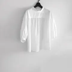 FRAMeWORK フレームワーク　ブロードハイネックブラウス