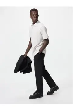 ユニクロ　感動パンツ　76×73 新品　黒