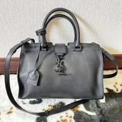 サンローラン ベイビーカバス レザー 2wayハンドショルダー バック