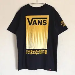 VANS　両面プリント半袖Tシャツ　ムーンアイズコラボ　Lサイズ