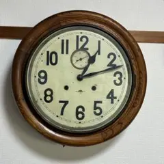 アンティーク掛け時計　TRADE MARK 柱時計　 昭和レトロ　ゼンマイ式