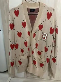 MLB Korea MLB KOREA  パターンクロップド カーディガン ☆MLB☆ HEART CROP CARDIGAN 大人気 韓国発 ガーディガン (MLB