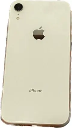 iPhoneXR White 128GB SIMフリー バッテリー良好
