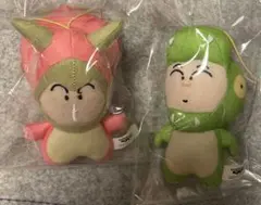 クレヨンしんちゃん オラたちの恐竜日記　着ぐるみ　マスコット　ちびぐるみ2種類