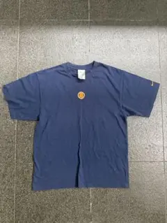 【超レア＆美品】00s 銀タグ NIKEロゴ Tシャツ ネイビー 双喜紋