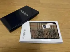 BURBERRY バーバリー マフラー 毛100% タグ付き未使用品リバーシブル