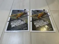 【新品未開封】ミッションインポッシブル 入場特典 ポスターカード