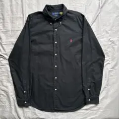 【最現行モデル】Ralph Lauren ブラック オックスフォード シャツ