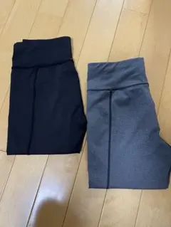 フィットネス クロップドパンツ 2色セット 未使用