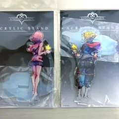 新品　キングダム ハーツIII アクリルスタンド (約束) ソラ&カイリ