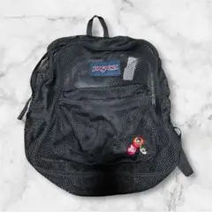 JANSPORT ブラック メッシュリュック