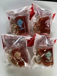 KIRIN 午後の紅茶　アイスティーキーホルダー　全４種セット