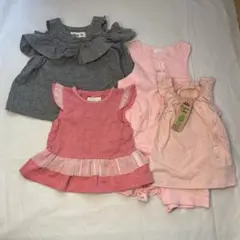 80センチ　夏服4着セット