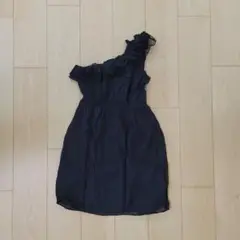 【新品】フォーエバー21　黒　ワンショルダー　ワンピース
