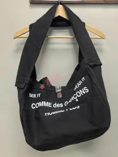 美品 COMME des GARÇONS エコショルダーバッグ 黒