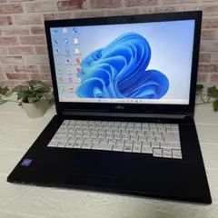 ★美品SSD128GB メモリ8GB★A576/S ノートPC420
