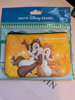 ★大人気グッズ★東京ディズニーリゾート チップとデール チケットポーチ
