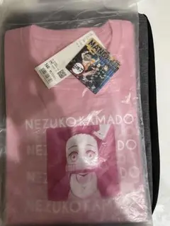 禰豆子 Tシャツ ピンク 160 鬼滅の刃