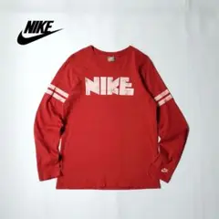 00s NIKE ゴツナイキ ロングスリーブ フットボール シャツ