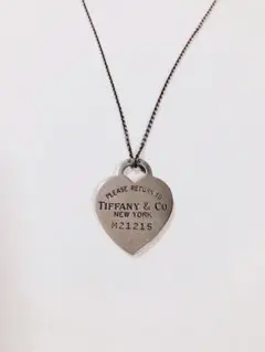 Tiffany ティファニー リターントゥ ハート チャーム ネックレス