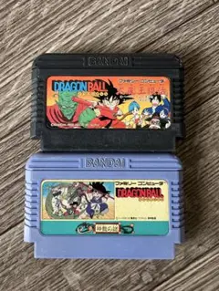 【送料無料】ファミコンソフト ドラゴンボール２本セット