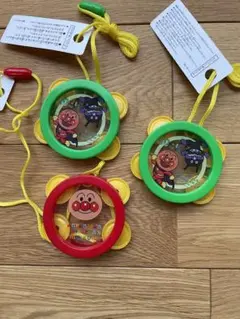 アンパンマンミュージアム　ノベルティ　タンバリン
