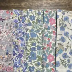 LIBERTY リバティ　タナローン カットクロス　5枚セット　③