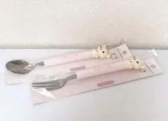 【新品未開封】コリラックマ　マスコット付　スプーン＆フォーク　リラックマ