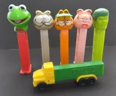 PEZ ペッツ キャラクター ディスペンサー 6本 レトロ まとめ売り