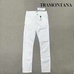 ★新品★ TRAMONTANA パンツ　ホワイト　ジーンズ　Mサイズ　ストレッチ