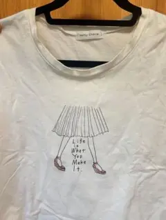 Kathy Cherie 白 Tシャツ 半袖