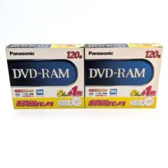 Panasonic DVD-RAM 日本製 デジタル放送録画対応 12枚セット