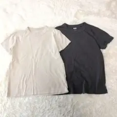 UNIQLO ユニクロ (L) クルーネックＴ 2点セット