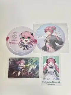 ヘブバン 逢川めぐみ カード＆コースターセット