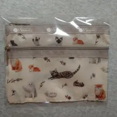 レスポートサック　バイラ　付録　猫柄ポーチ　ねこ
