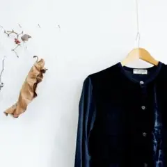 レディース フリー ローブドシャンブル コムデギャルソン ベルベットカーディガン