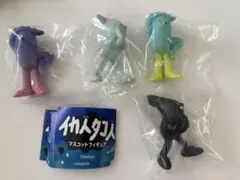 イカ人タコ人 マスコットフィギュア 4種セット ガチャ ②