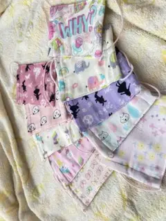 幼児用布ガーゼマスク10枚セット♩¨̮#幼児用マスク