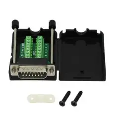 DB15 オスコネクタ ネジ 配線端子 モジュールブレーク アウト PCB