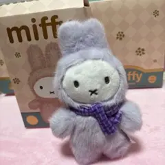 ミッフィー　ぬいぐるみ　キーホルダー　マカロン