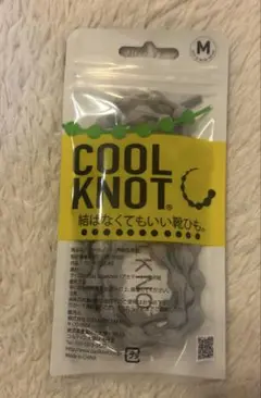 COOL KNOT 靴ひも M　クールノット　グレー