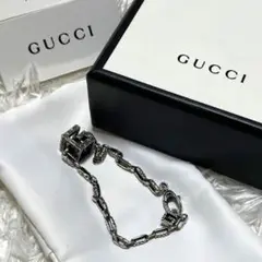 GUCCI ブレスレット Gキューブ スクエアG シルバー925