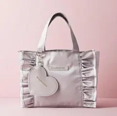sweet 6月号付録 JILLSTUART ハート形チャーム&トートバッグ