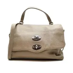 美品 ザネラート ショルダーバッグ ポスティーナ 03-22121005