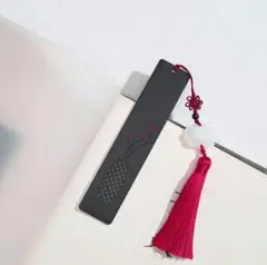 WOODZI タッセル付きしおり